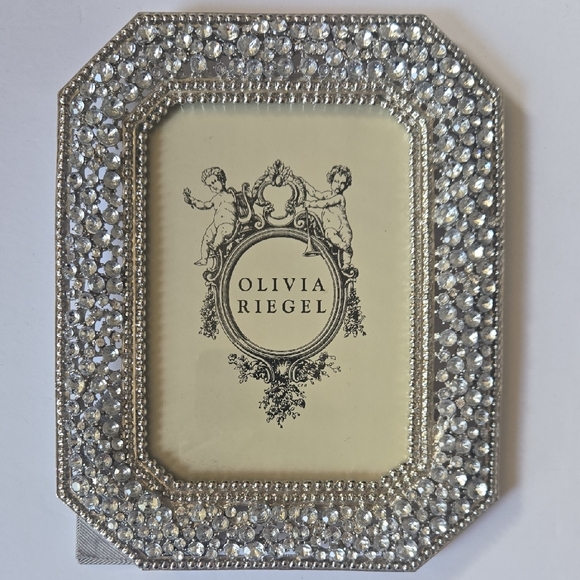 Olivia Riegel Silver Crystal Frame